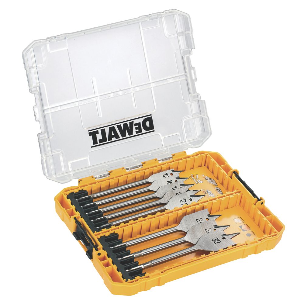 DeWalt Coffret de 8 mèches à bois plates