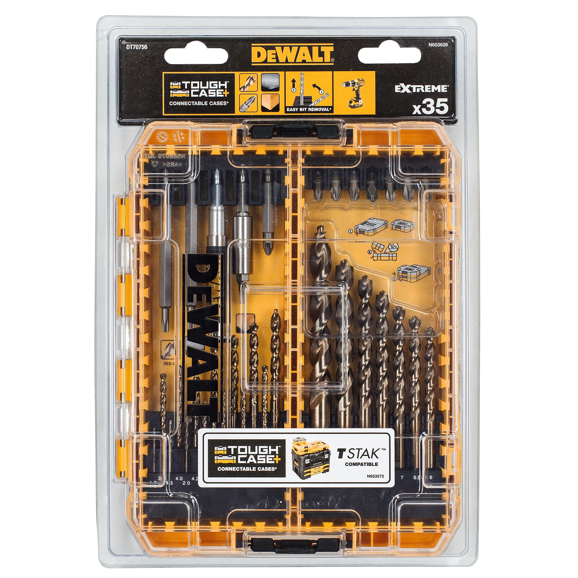 DeWalt DEWALT Bit und Metallbohrer-Set 35-tlg.