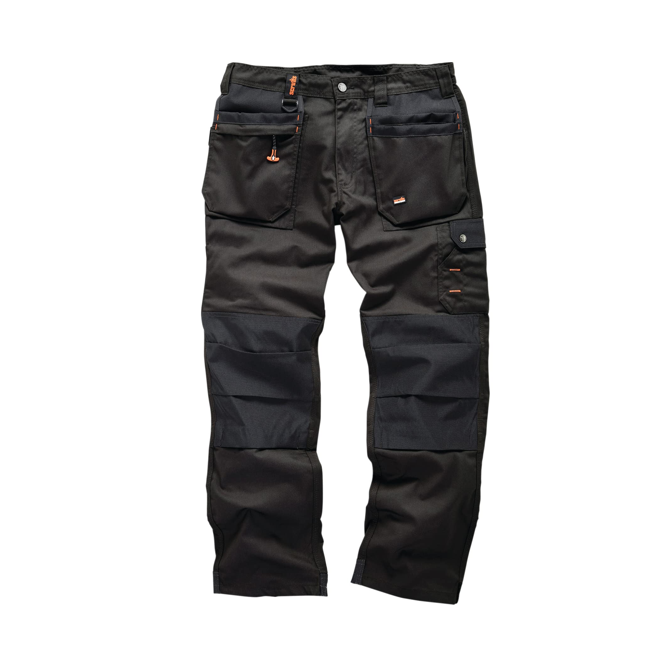Scruffs Pantalon de travail , noir, taille 46, longueur 76 cm