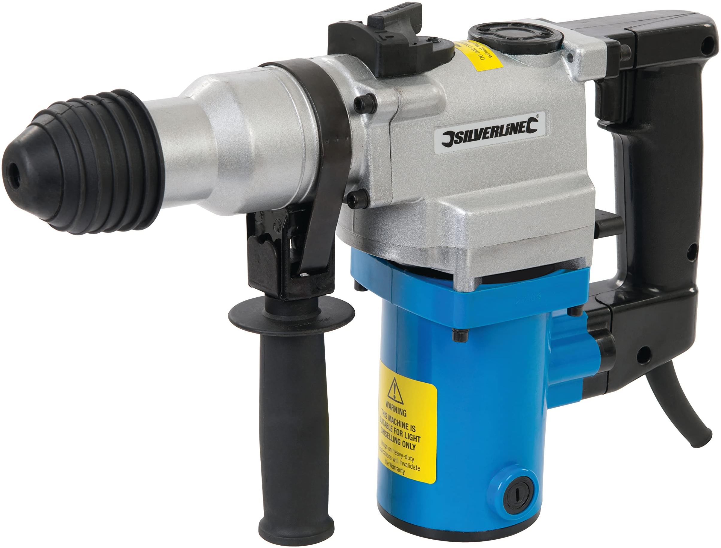 Silverline perceuse silverline à percussion 633821 230.0 V 850 W avec batterie sans fil