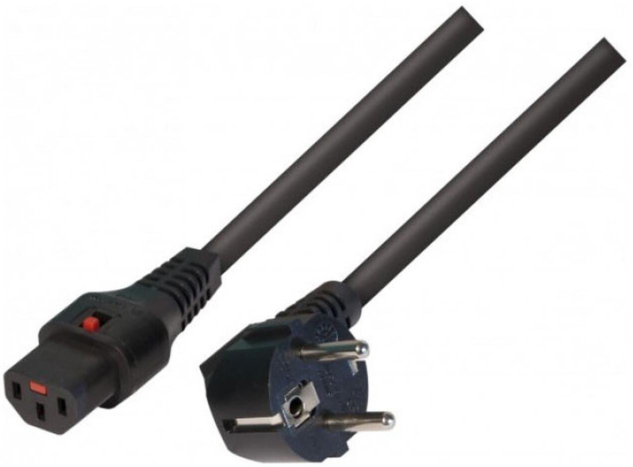 GENERIQUE Câble d'alimentation pour PC avec verrouillage IEC