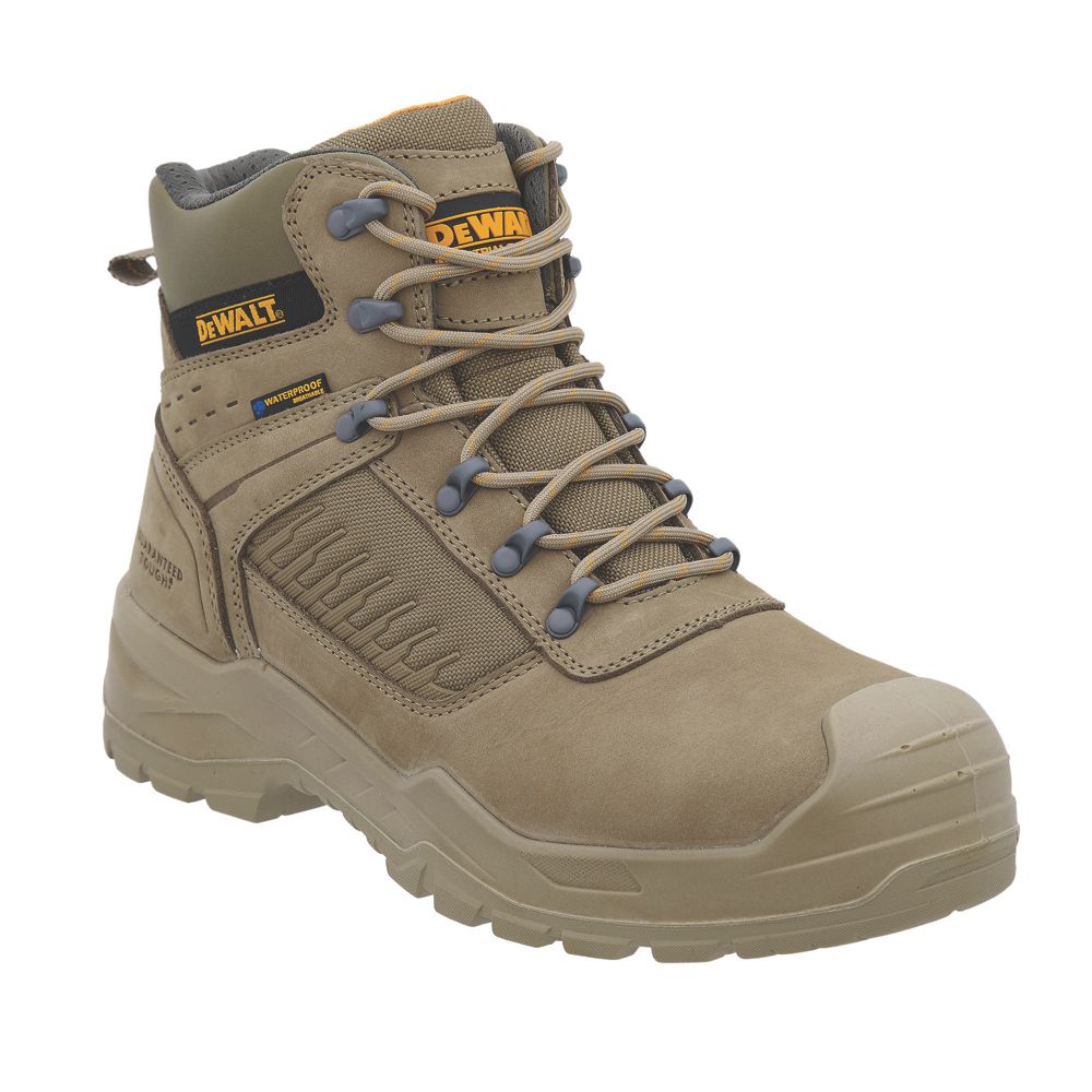 DeWalt Chaussures de sécurités montantes imperméables S7 Reynolds beige pointure 45