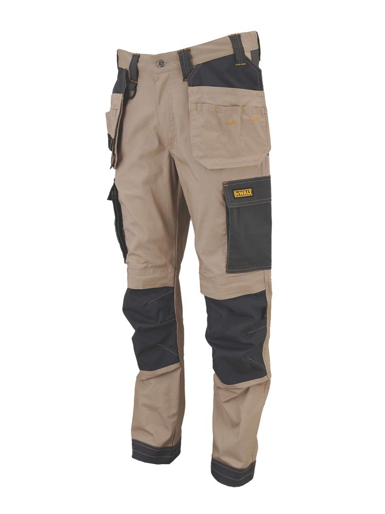 DeWalt Pantalon de travail Barstow beige, taille 42 longueur 79 cm