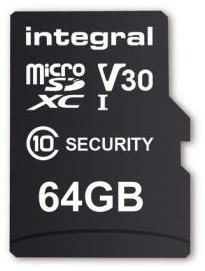 INTEGRAL Carte microsd INMSDX 64 G 10 SEC