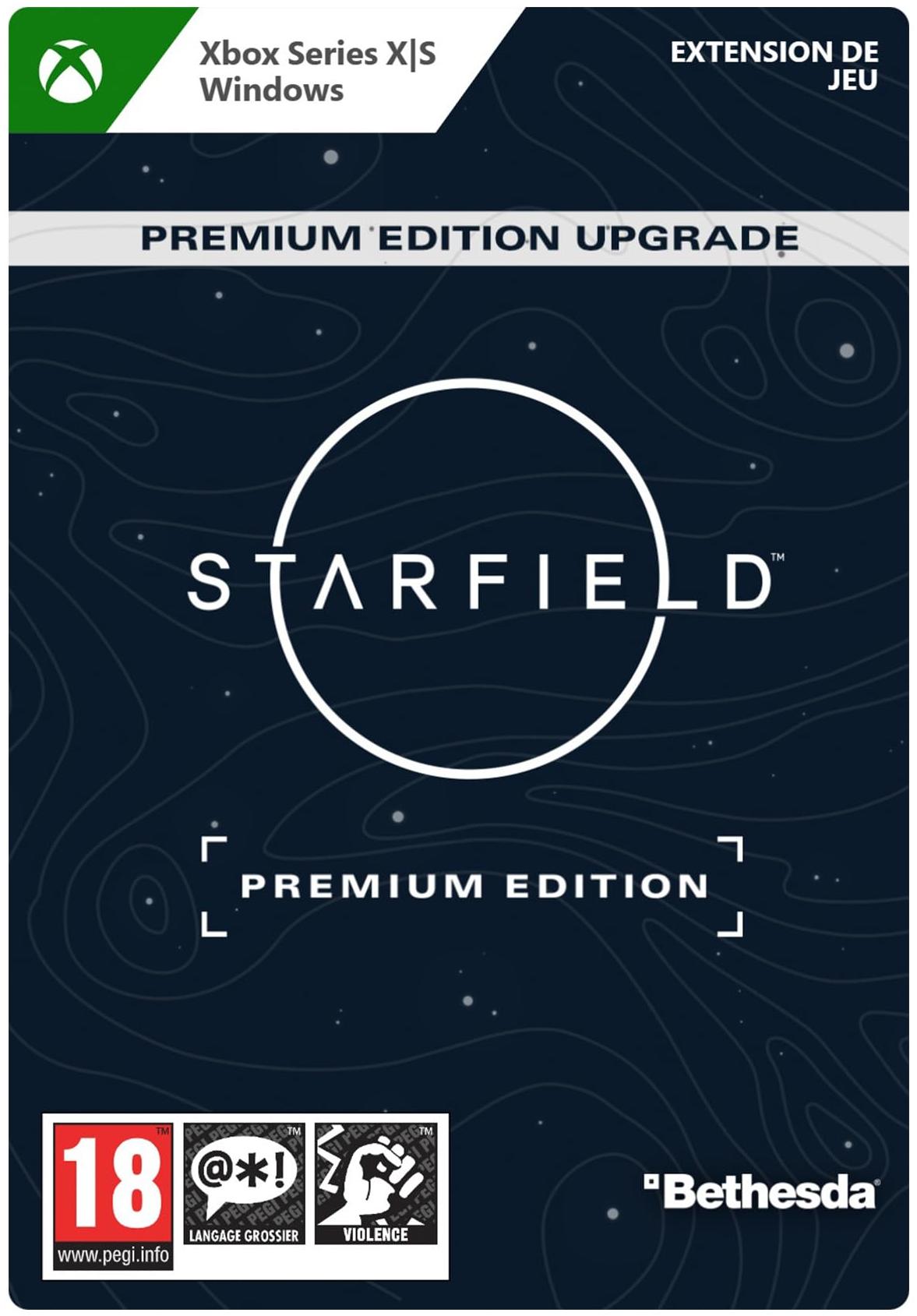 BETHESDA jeu xbox s starfield premium update xbs