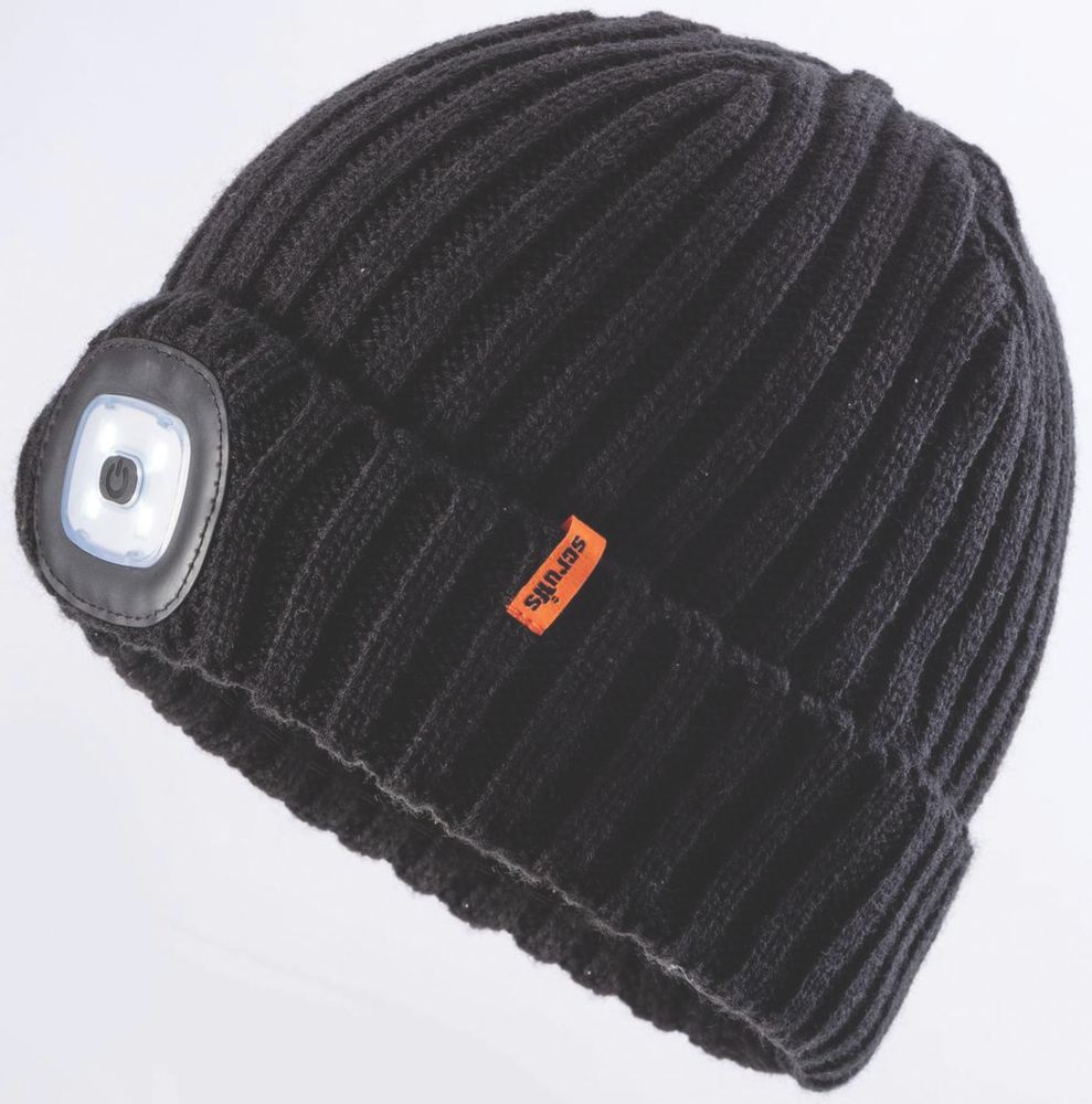 Scruffs Bonnet à LED T54631 noir