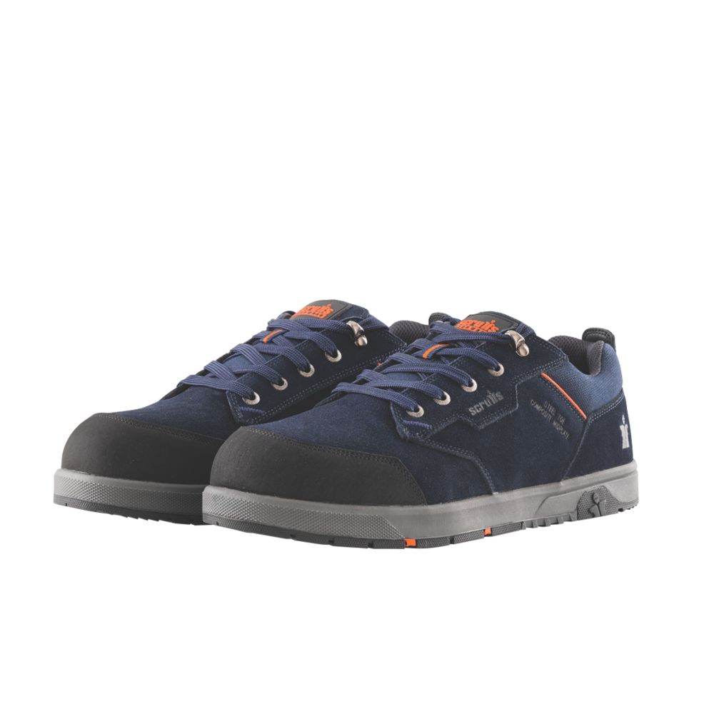 Scruffs Baskets de sécurité SB P Halo 3 bleu marine pointure 43