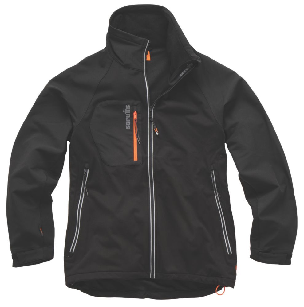 Scruffs Veste de travail Trade Flex noire, taille XL