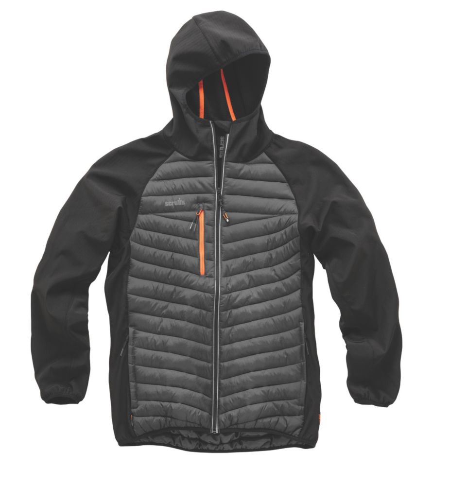 Scruffs Veste de travail Trade Thermo noire, taille S