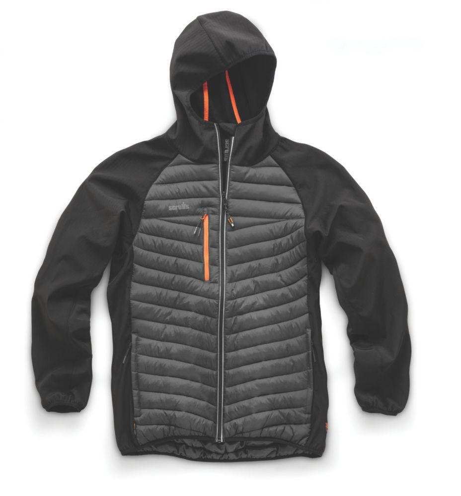 Scruffs Veste de travail Trade Thermo noire, taille XL