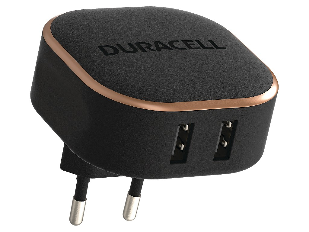 Duracell EU & SA 2x USB-A 3.4A 17W charger