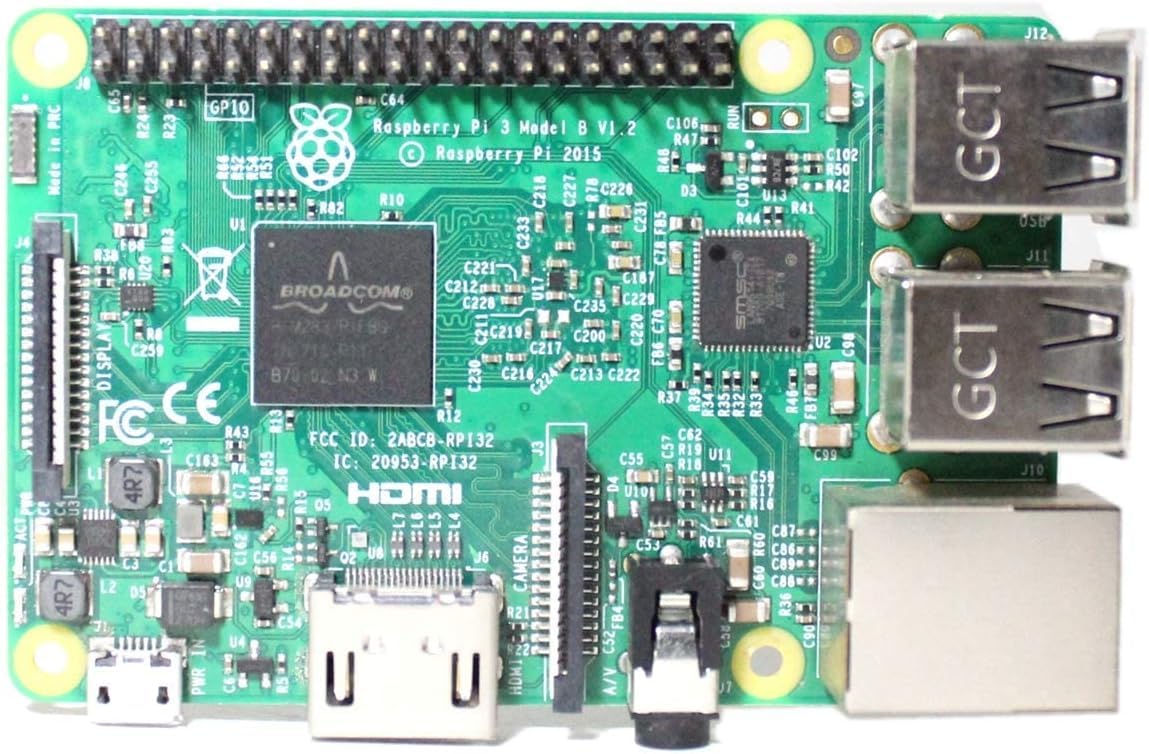 Raspberry Raspberry Pi 3 Model B avec Broadcom 2837 ARMv8 64bit
