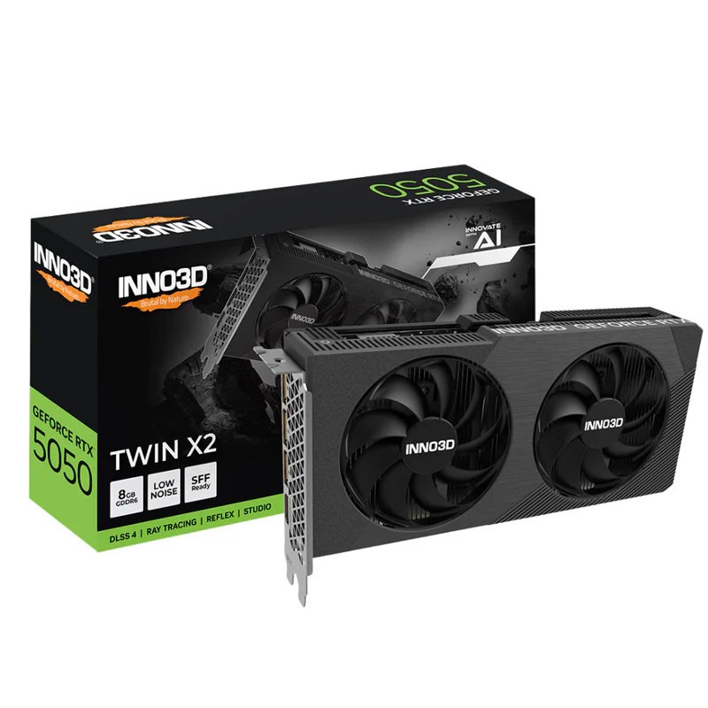 Inno3D Carte Graphique Inno3D GeForce RTX 5050 Twin X2