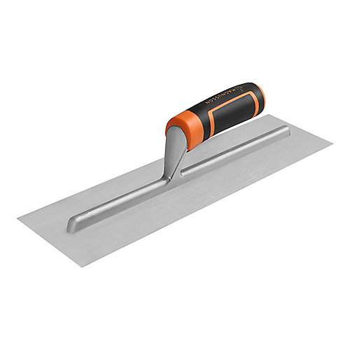 Magnusson Platoir de finition lame en acier au carbone L.360 x l.100 mm