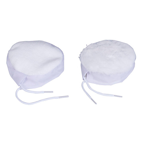 Universal Fit Beret de lustrage Universal ø12,5 cm, lot de 2
