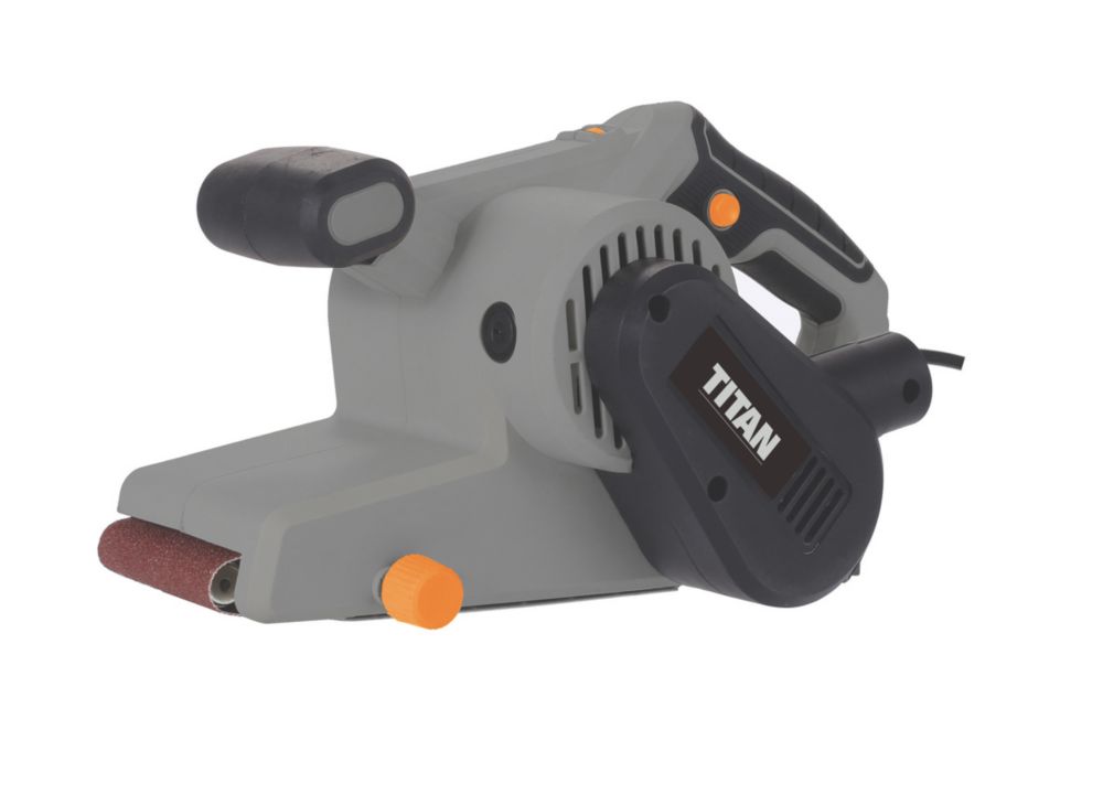 Titan Ponceuse à bande filaire 76mm 230-240V TTB873SDR 900W