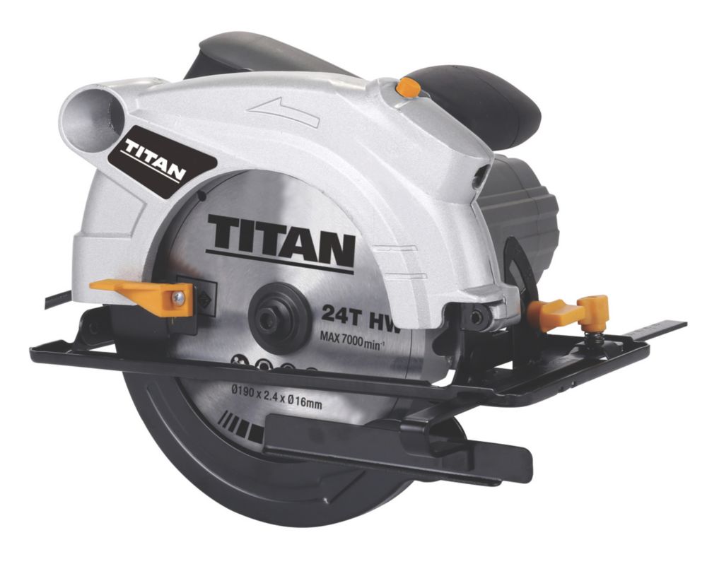 Titan Scie circulaire 1500W 190mm
