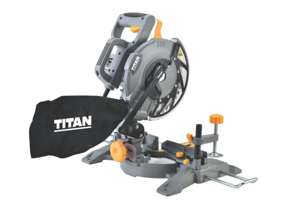 Titan Scie à onglet filaire 210mm 240V TTB795MSW 1400W