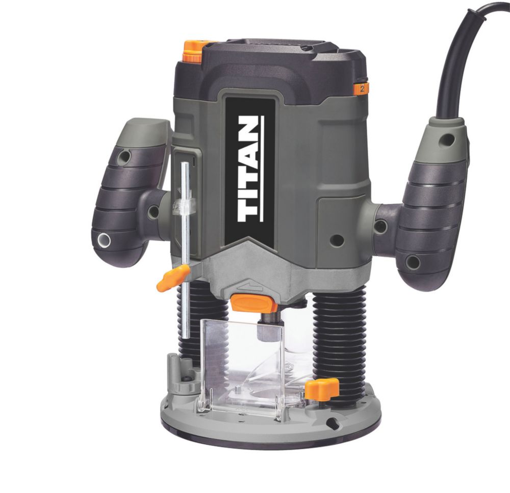 Titan Défonceuse filaire 220-240V TTB883ROU 1200W