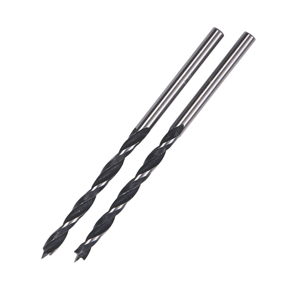 Erbauer Jeu de 2 forets à bois avec pointe de centrage 3mm x 61mm