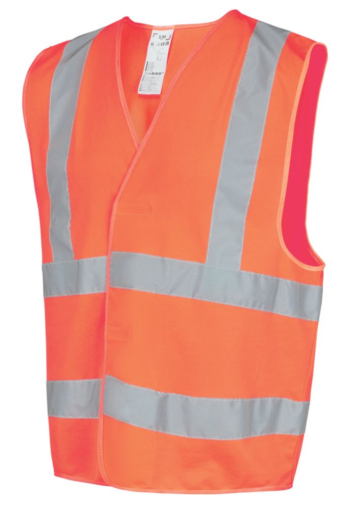 Site Gilet haute visibilité Rushton orange taille L / XL