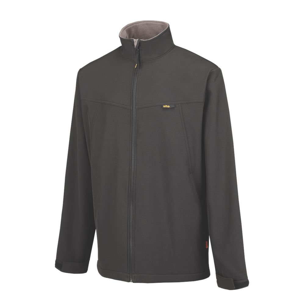 Site Veste de travail Softshell Harlin noir taille M