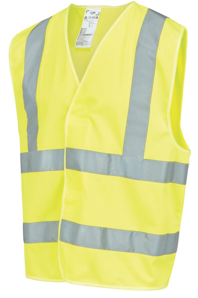 Site Gilet haute visibilité Rushton jaune taille L / XL