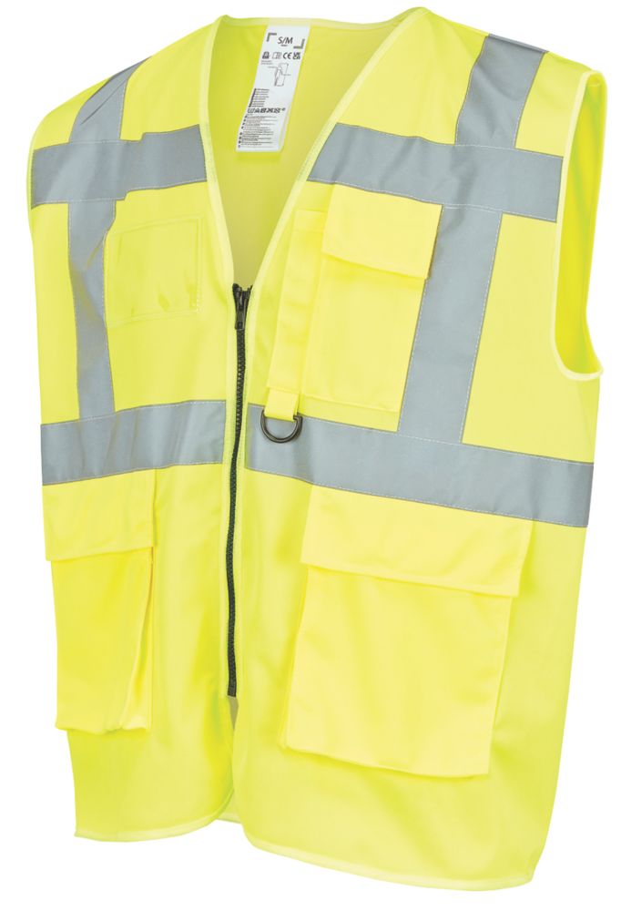 Site Gilet haute visibilité Ruckwood jaune taille S / M