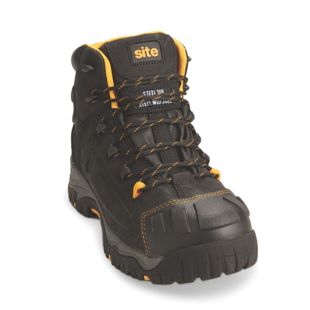 Site Chaussures de sécurité S3 Fortress noires pointure 49,5