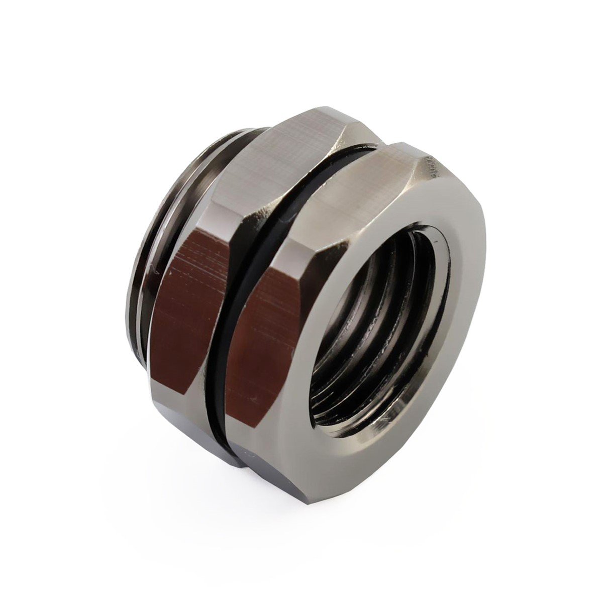 XSPC Douille de boîtier G1 / 4 pouces - noir chrome