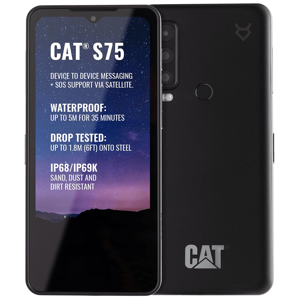 CAT CAT S75 128GB DS Black 6.6