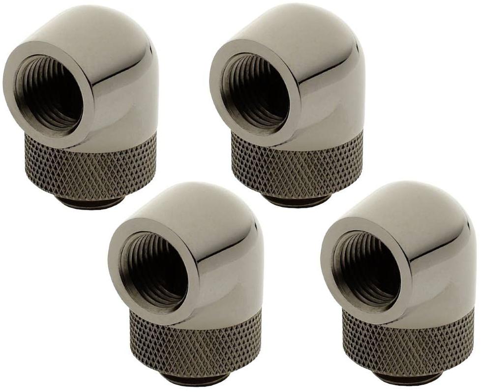 XSPC Adapter 90 Degres G1/4 Pouces AG sur G1/4 Pouces IG - drehbar