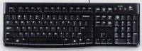 Logitech K120 Corded Keyboard black