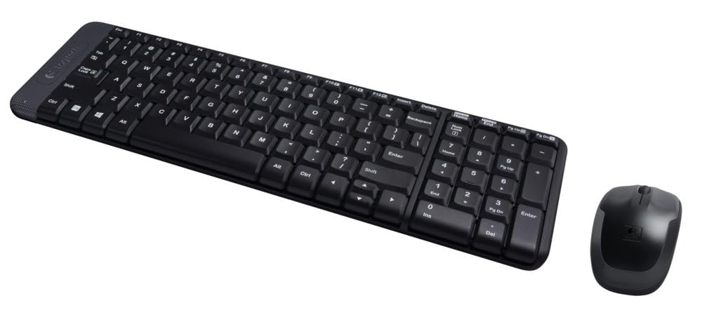 Logitech MK220 Wireless Desktopset QWERTY US