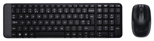Logitech MK220 Wireless Desktopset QWERTY US