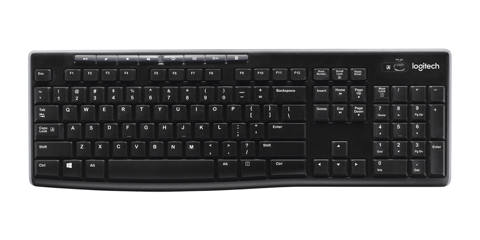 Logitech LOGI K270 Wireless Keyboard (UK)