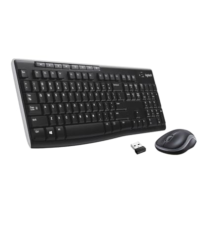 Logitech MK270 wireless Combo black ES