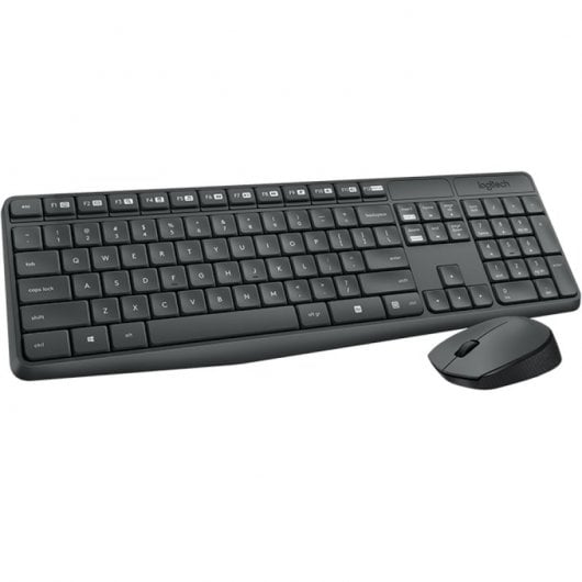 Logitech Ensemble clavier et souris sans fil  MK235 tchèque QWERTZ