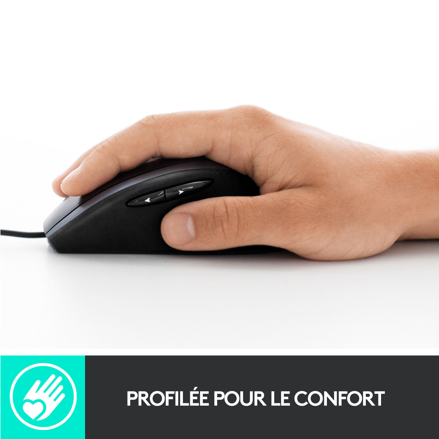 Logitech M500S Advanced Corded Mouse