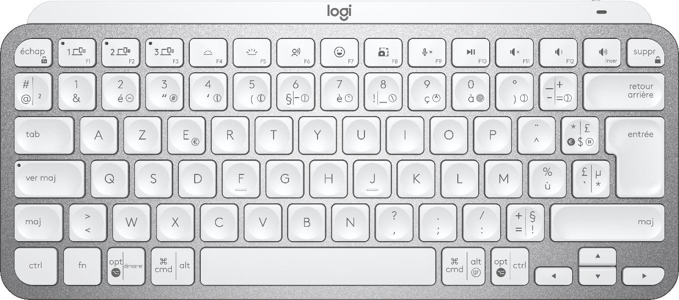 Logitech LOGI MX Keys Mini Wireless PALE GREY