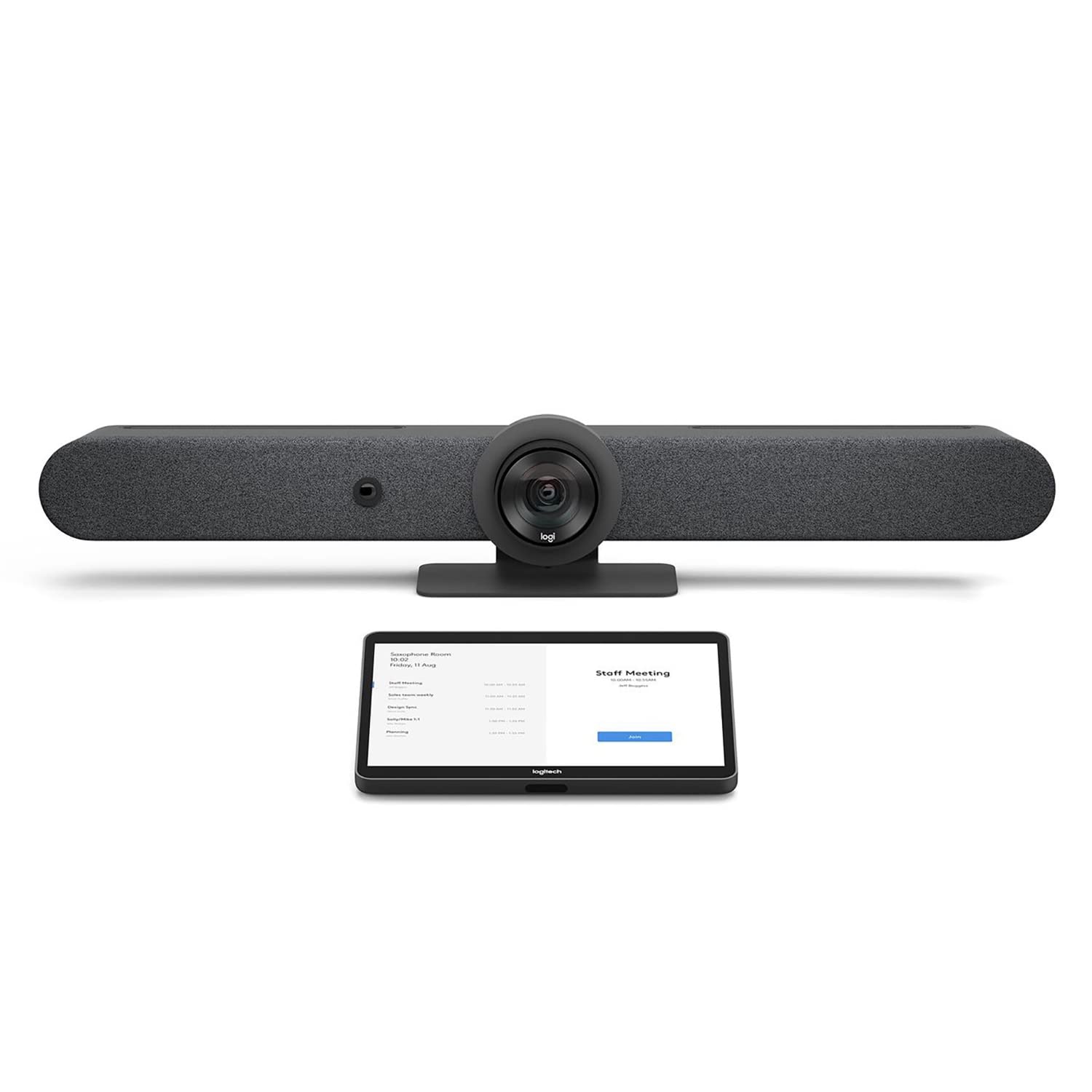 Logitech Video conferencing kit Tap IP Rally Bar Certified for Zoom Rooms Certified for Microsoft Teams Rooms