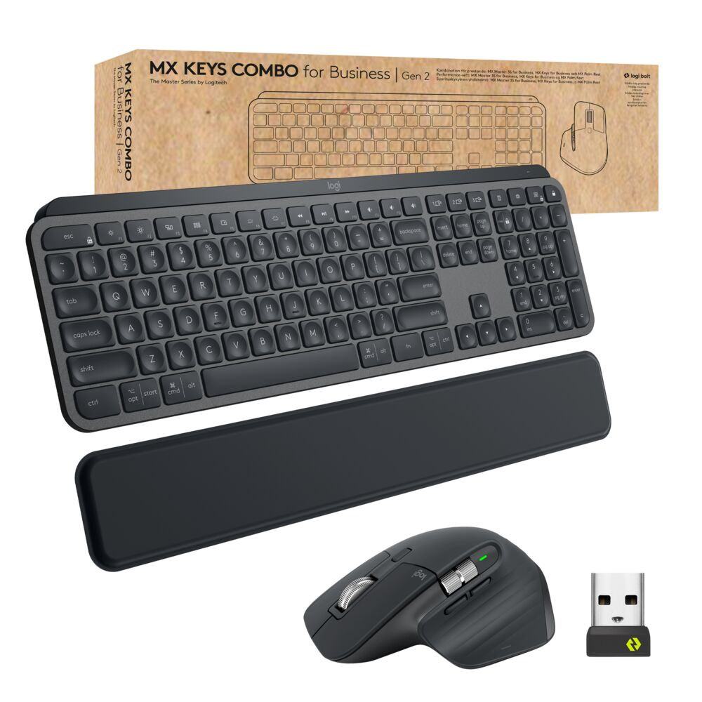 Logitech MX Keys Combo Bus Gen 2 Graphite FR