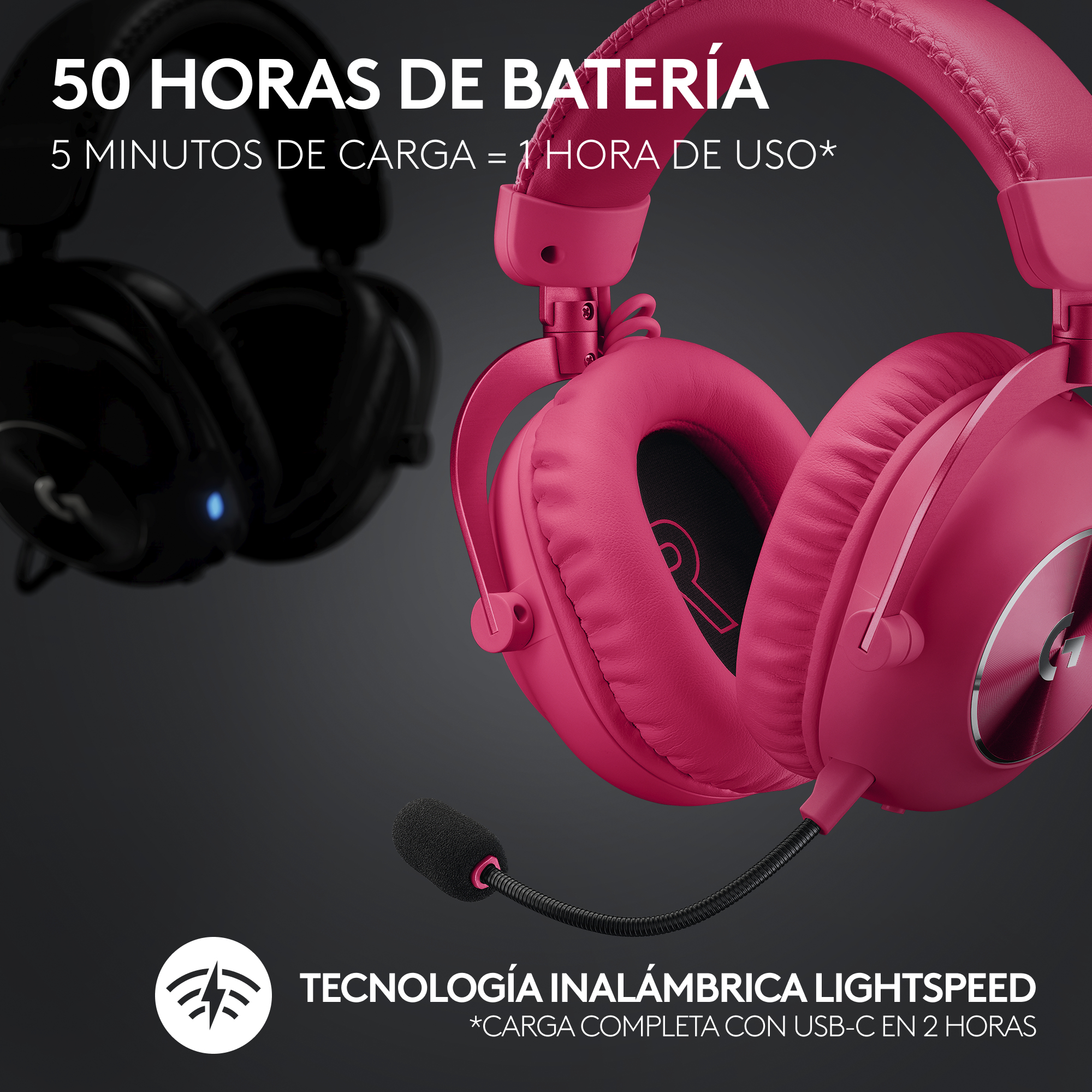 Logitech PRO X 2 LIGHTSPEED WL Headset