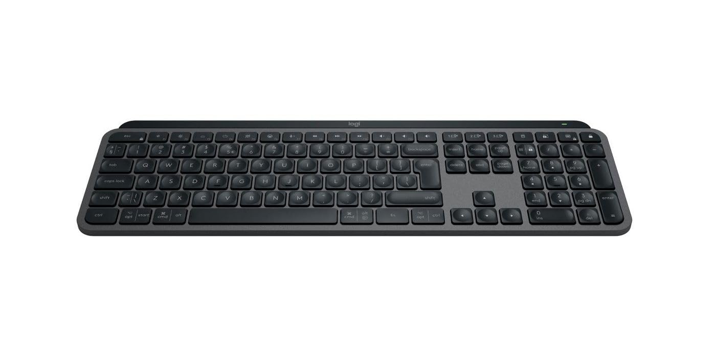 Logitech Clavier à ciseaux Master MX Keys S Layout US rétroéclairé sans fil Graphite