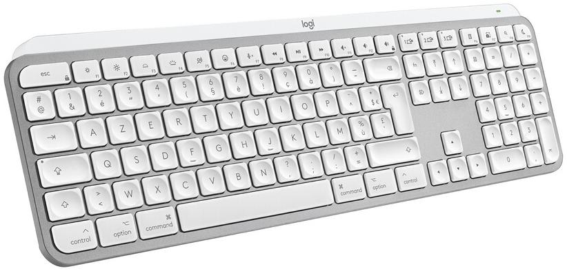 Logitech MX Keys S for Mac, clavier sans fil, fluide, saisie precise, touches programmables, retroeclaire, Bluetooth rechargeable USB-C