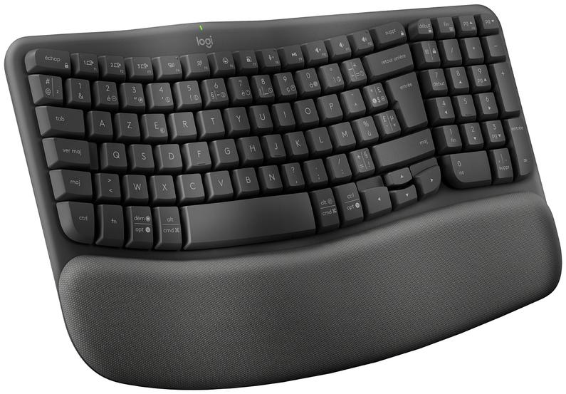 Logitech Wave Keys clavier ergonomique sans fil