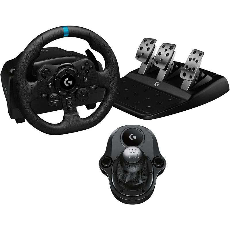 Logitech volant + levier de vitesses + pedalier g923 se playstation