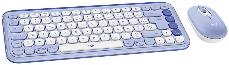 Logitech POP ICON COMBO, ensemble clavier et souris Bluetooth