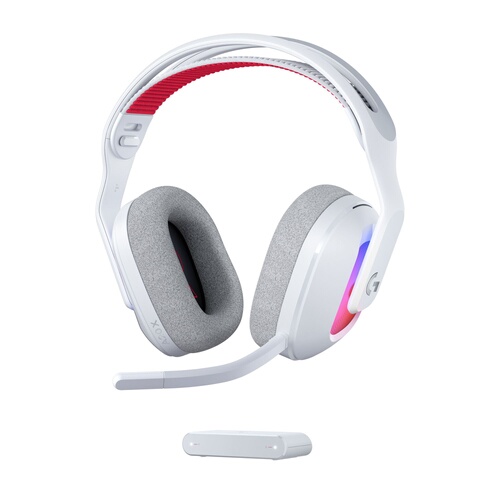 Logitech G Astro A20 X LIGHTSPEED gaming sans fil pour PS5, Xbox, Switch, PC avec PLAYSYNC AUDIO deux systemes, Bluetooth, LIGHTSYNC RVB, et micro a tige 48 kHz