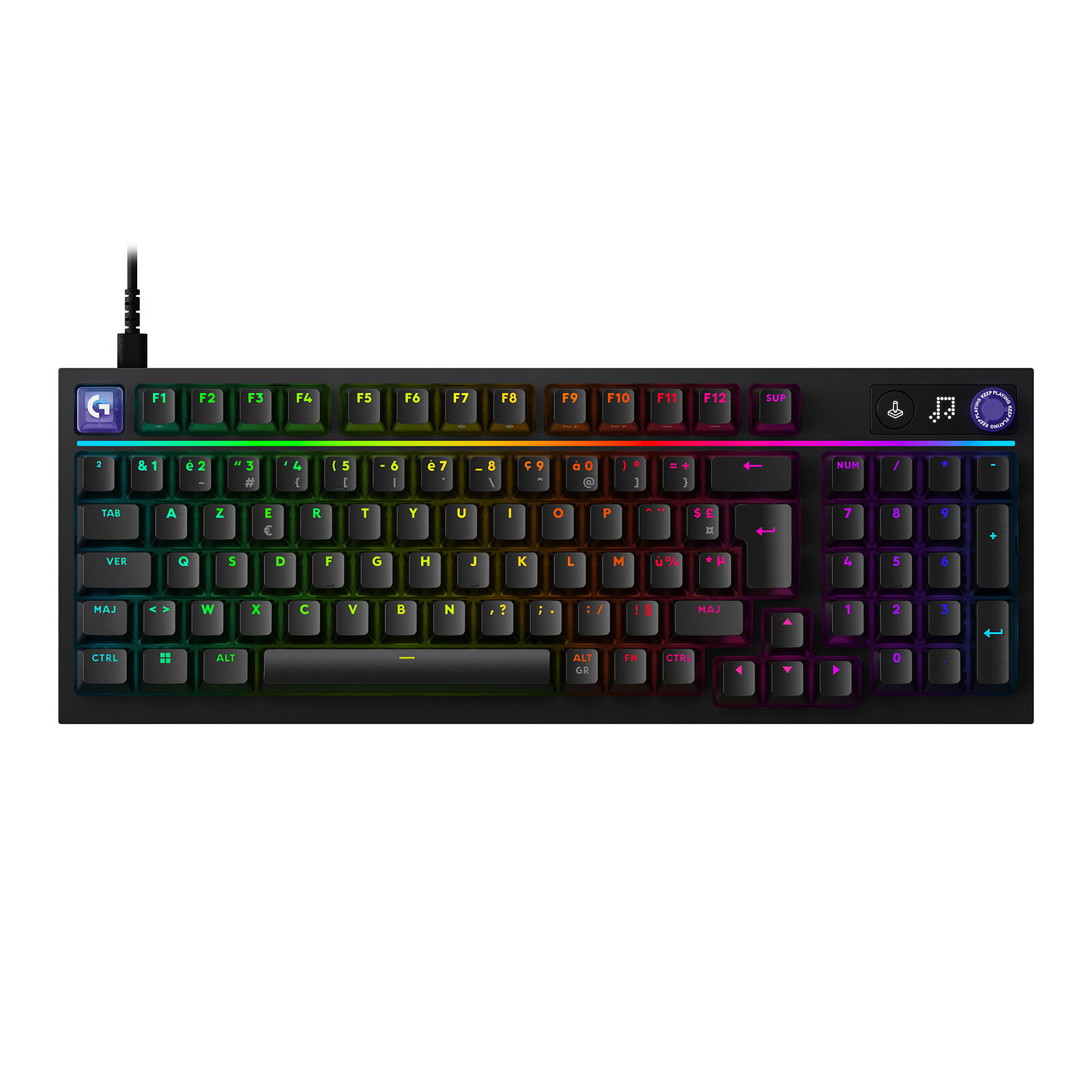Logitech filaire gaming Azerty G316 X 98 Noir